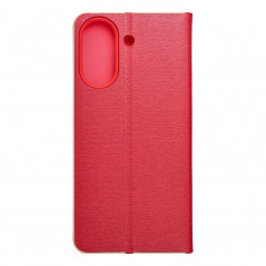 Peňaženkové puzdro LUNA Book Gold na XIAOMI Redmi 13C Elegant  Červený