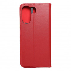 Peňaženkové puzdro Leather case SMART PRO na XIAOMI Redmi 13C Elegant  Vinovo červený