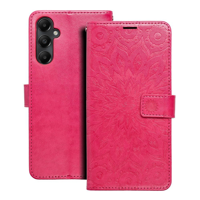 Peňaženkové puzdro MEZZO Book na Samsung Galaxy A05s Mandala  Purpurový