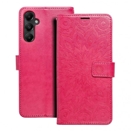 Peňaženkové puzdro MEZZO Book na Samsung Galaxy A05s Mandala  Purpurový