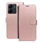 Peňaženkové puzdro MEZZO Book na XIAOMI Redmi 13C Mandala  Ružovo-zlatý