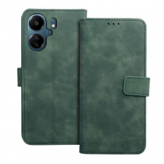 Peňaženkové puzdro TENDER Book na XIAOMI Redmi 13C Zelený