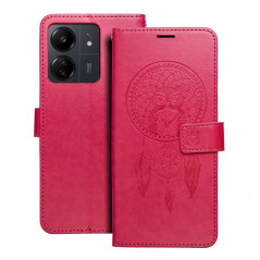 Peňaženkové puzdro MEZZO Book na XIAOMI Redmi 13C Mandala Purpurový