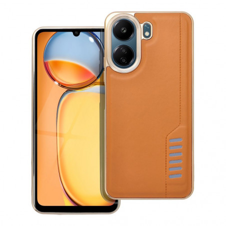 Kryt MILANO na XIAOMI Redmi 13C Hnedý