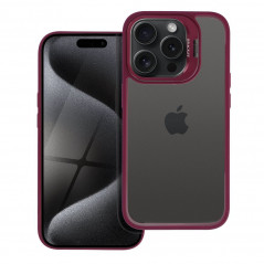 Kryt Bracket na Apple iPhone 15 Pro Tmavo fialový (purple)
