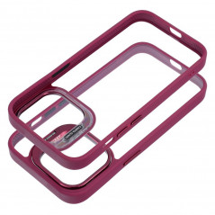 Kryt Bracket na Apple iPhone 15 Pro Tmavo fialový (purple)