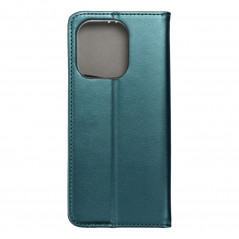 Peňaženkové puzdro Smart Magneto book na XIAOMI Redmi Note 13 4G Tmavo zelený