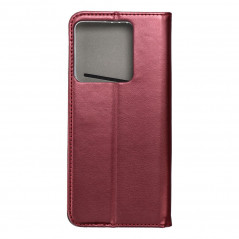 Peňaženkové puzdro Smart Magneto book na XIAOMI Redmi Note 13 Pro 5G Bordový