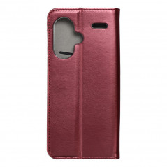 Peňaženkové puzdro Smart Magneto book na XIAOMI Redmi Note 13 Pro Plus 5G Bordový