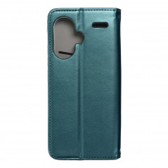 Peňaženkové puzdro Smart Magneto book na XIAOMI Redmi Note 13 Pro Plus 5G Tmavo zelený
