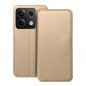 Peňaženkové puzdro Dual Pocket book na XIAOMI Redmi Note 13 5G Zlatý