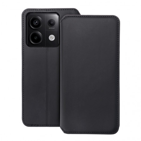 Peňaženkové puzdro Dual Pocket book na XIAOMI Redmi Note 13 Pro 5G Čierny