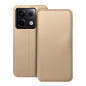 Peňaženkové puzdro Dual Pocket book na XIAOMI Redmi Note 13 Pro 5G Zlatý