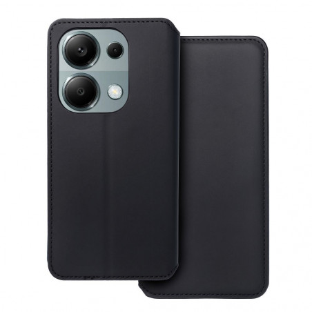 Peňaženkové puzdro Dual Pocket book na XIAOMI Redmi Note 13 Pro 4G Čierny