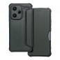 Peňaženkové puzdro Razor Book na XIAOMI Redmi Note 13 Pro Plus 5G Uhlíkové vlákno, Karbónový vzor  Tmavo zelený
