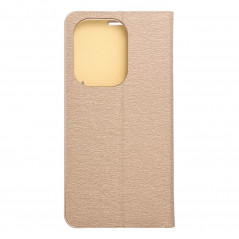 Peňaženkové puzdro LUNA Book Gold na XIAOMI Redmi Note 13 Pro 4G Elegant  Zlatý