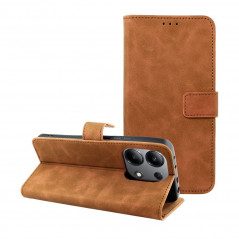 Peňaženkové puzdro TENDER Book na XIAOMI Redmi Note 13 4G Hnedý