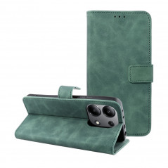 Peňaženkové puzdro TENDER Book na XIAOMI Redmi Note 13 4G Zelený