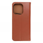 Peňaženkové puzdro Leather case SMART PRO na XIAOMI Redmi Note 13 4G Elegant  Hnedý