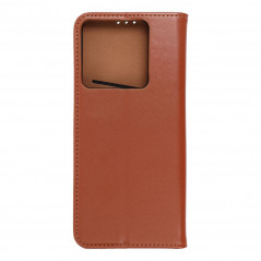 Peňaženkové puzdro Leather case SMART PRO na XIAOMI Redmi Note 13 Pro 5G Elegant  Hnedý