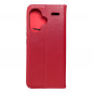 Peňaženkové puzdro Leather case SMART PRO na XIAOMI Redmi Note 13 Pro Plus 5G Elegant  Vinovo červený