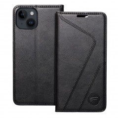 Peňaženkové puzdro Forcell F-PROTECT RFID Blocker Book na Apple iPhone 14 Elegant  Čierny