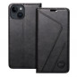 Peňaženkové puzdro Forcell F-PROTECT RFID Blocker Book na Apple iPhone 14 Elegant  Čierny
