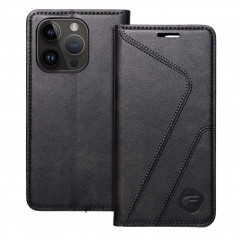 Peňaženkové puzdro Forcell F-PROTECT RFID Blocker Book na Apple iPhone 14 Pro Elegant  Čierny