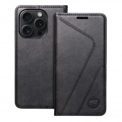 Peňaženkové puzdro Forcell F-PROTECT RFID Blocker Book na Apple iPhone 14 Elegant  Čierny