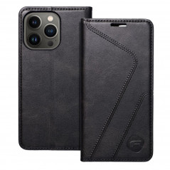 Peňaženkové puzdro Forcell F-PROTECT RFID Blocker Book na Apple iPhone 13 Pro Elegant  Čierny
