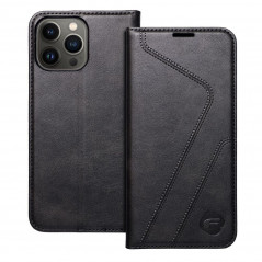Peňaženkové puzdro Forcell F-PROTECT RFID Blocker Book na Apple iPhone 13 Pro Max Elegant  Čierny