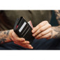 Peňaženkové puzdro Forcell F-PROTECT RFID Blocker Book na Apple iPhone 13 Pro Max Elegant  Čierny
