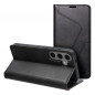Peňaženkové puzdro Forcell F-PROTECT RFID Blocker Book na Samsung Galaxy S24 Elegant  Čierny