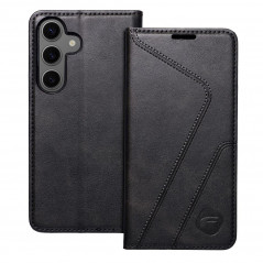 Peňaženkové puzdro Forcell F-PROTECT RFID Blocker Book na Samsung Galaxy S24 Elegant  Čierny