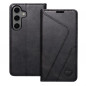 Peňaženkové puzdro Forcell F-PROTECT RFID Blocker Book na Samsung Galaxy S24 Elegant  Čierny