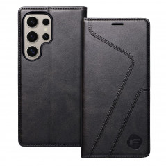 Peňaženkové puzdro Forcell F-PROTECT RFID Blocker Book na Samsung Galaxy S24 ULTRA Elegant  Čierny