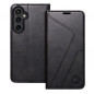 Peňaženkové puzdro Forcell F-PROTECT RFID Blocker Book na Samsung Galaxy S24 Elegant  Čierny