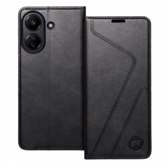 Peňaženkové puzdro Forcell F-PROTECT RFID Blocker Book na XIAOMI Redmi 13C Elegant  Čierny