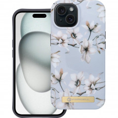 Kryt Forcell F-Pprotect Mirage na Apple iPhone 15 MagSAFE  Jarné kvety
