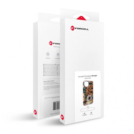 Kryt Forcell F-Pprotect Mirage na Apple iPhone 15 Pro Max MagSAFE  Kvitnúci krík