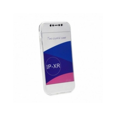 360 Ultra Slim Front+Back na Apple iPhone 11 FORCELL Silikónové púzdro Transparentný