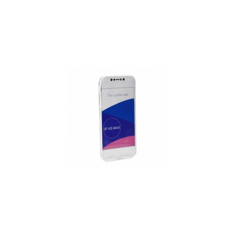 360 Ultra Slim Front+Back na Apple iPhone 11 Pro Max FORCELL Silikónové púzdro Transparentný