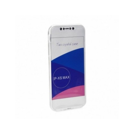 360 Ultra Slim Front+Back na Apple iPhone 11 Pro Max FORCELL Silikónové púzdro Transparentný