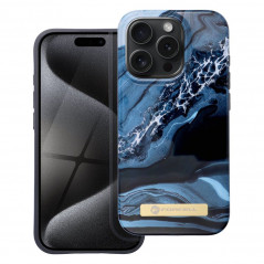 Kryt Forcell F-Pprotect Mirage na Apple iPhone 15 MagSAFE  Oceánsky mramor