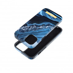 Kryt Forcell F-Pprotect Mirage na Apple iPhone 15 Plus MagSAFE  Oceánsky mramor