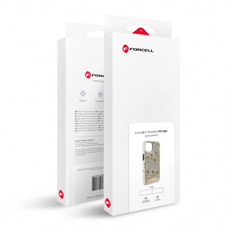 Kryt Forcell F-Pprotect Mirage na Apple iPhone 14 Plus MagSAFE  Jarné kvety