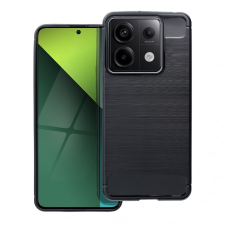 Kryt Carbon na XIAOMI Redmi Note 13 Pro 5G Elegant Čierny