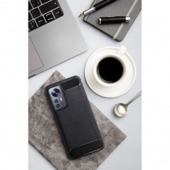 Kryt Carbon na Honor X7b Elegant  Čierny