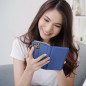 Peňaženkové puzdro Smart Case Book na Realme Note 50 Tmavší modrý