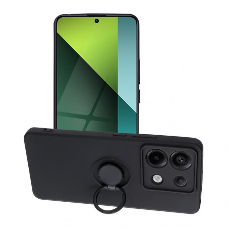 Kryt Silicone ring na XIAOMI Redmi Note 13 Pro 5G Čierny